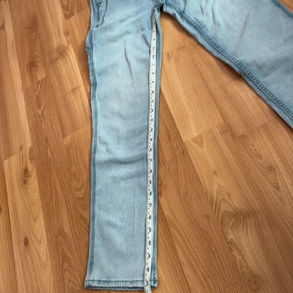 Indigo Rein High-Waisted Straight Leg Carpenter Jean | Size Junior’s 1 - Picture 8 of 10